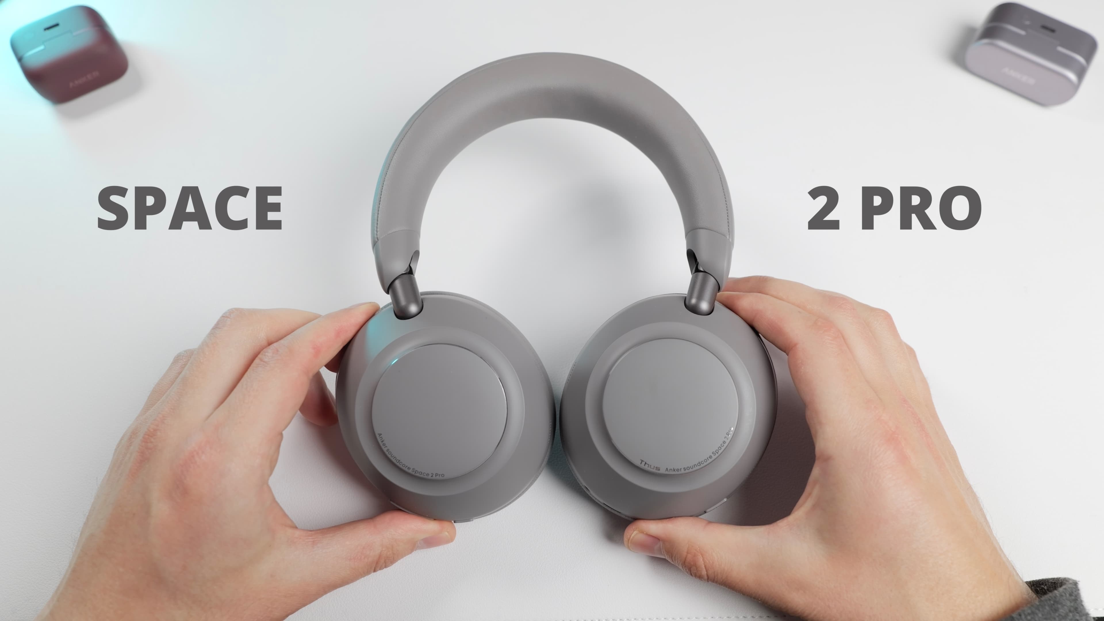 space 2 pro headphones top down view